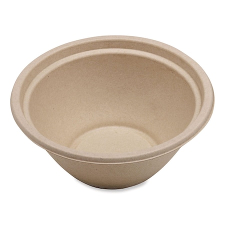 World Centric Fiber Bowls, 32 oz, 7.4 x 7.4 x 3.2, Natural, Paper, 500PK BO-SC-U32-LFP